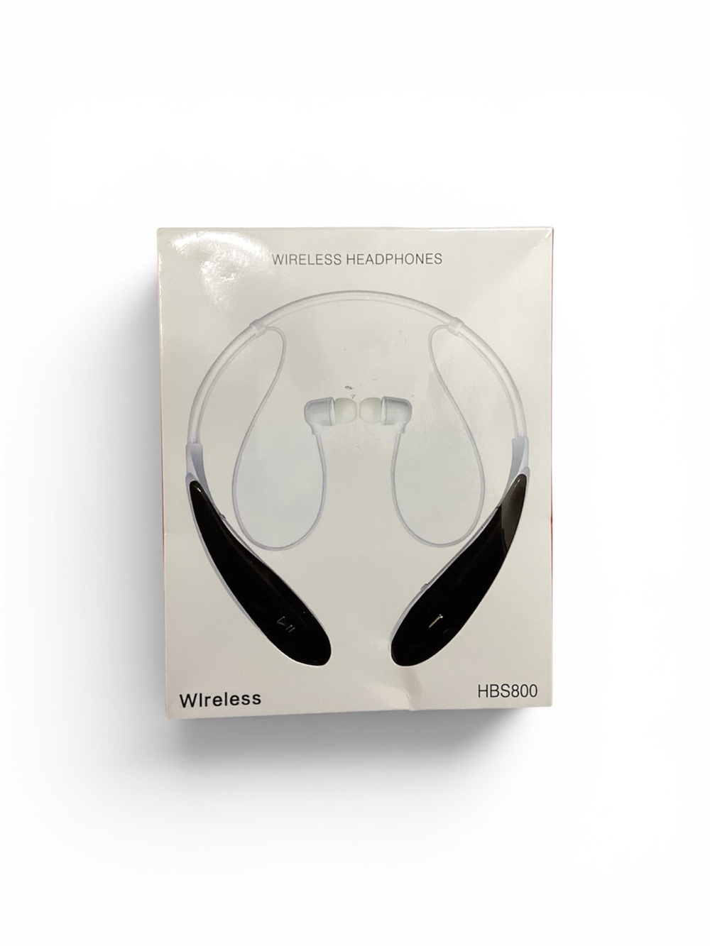 Wireless HBS800 Neckband Headphones in White and Black